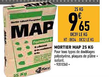 Mortier Map 25 Kg
