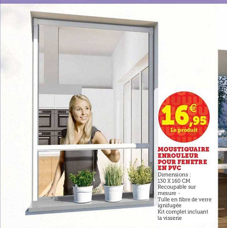 Moustiquaire Enrouleur Pour Fenêtre En Pvc