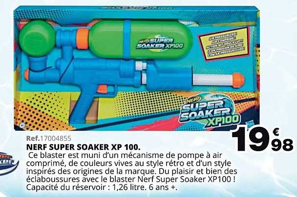 nerf super soaker xp 100
