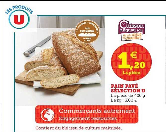 Pain Pavé Sélection U