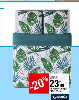 parure jungle 240x220 cm dreaméa