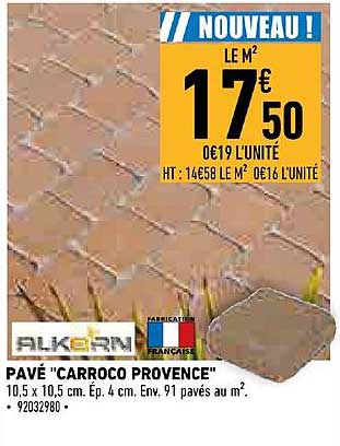 pavé carroco provence alkern