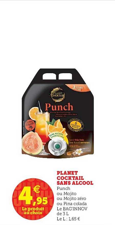 planet cocktail sans alcool