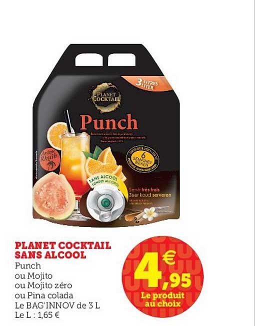 punch planet cocktail sans alcool