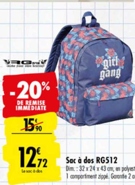 Sac à Dos Rg512