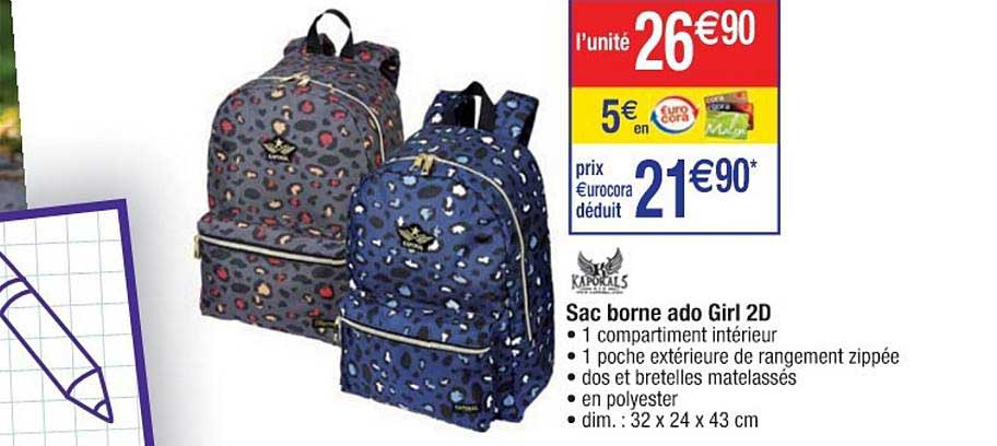 sac borne ado girl 2d