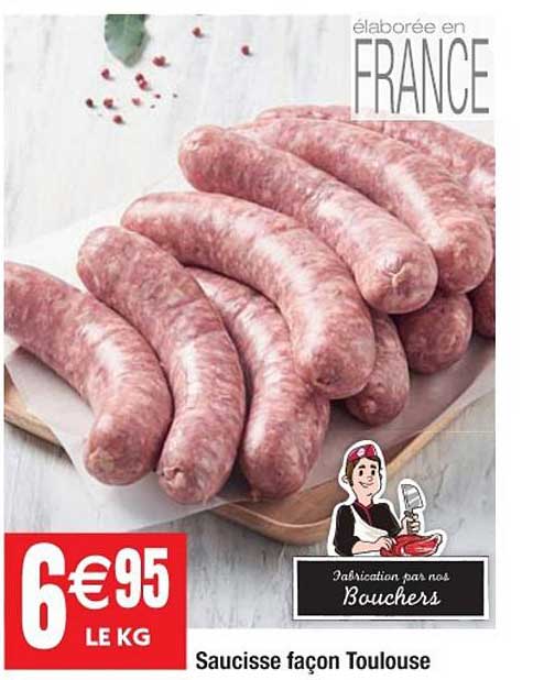 saucisse façon toulouse