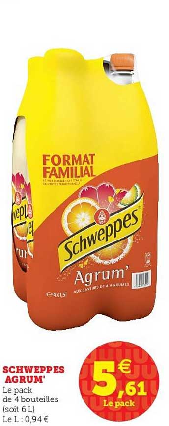 schweppes agrum'