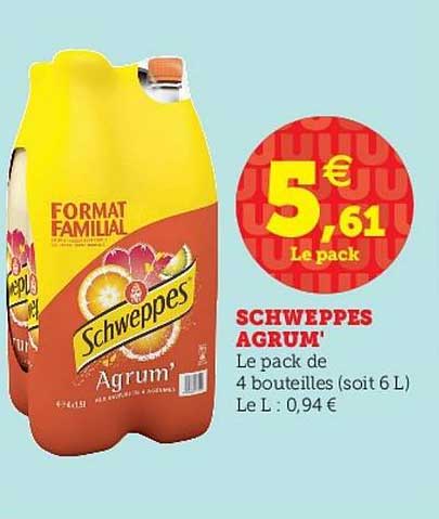 schweppes agrum'