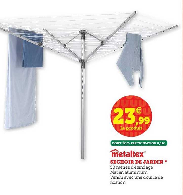 Séchoir De Jardin Metaltex