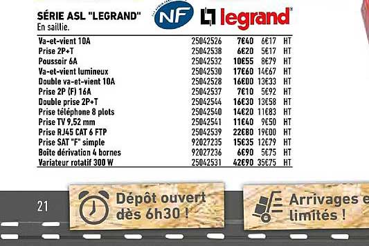 Série Asl Legrand