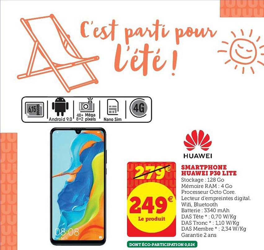 smartphone huawei p30 lite