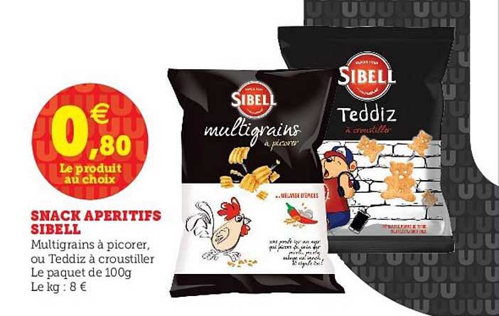snack apéritifs sibell