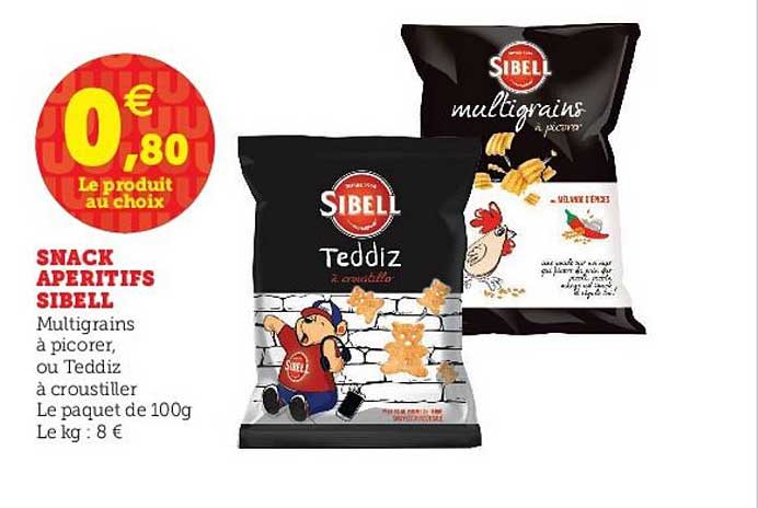 snack apéritifs sibell