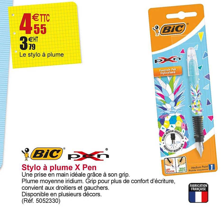 stylo à plume x pen bic