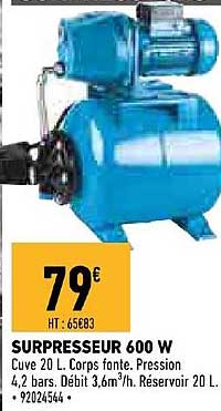 surpresseur 600 w