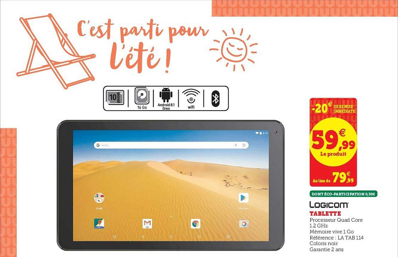 Tablette Logicom