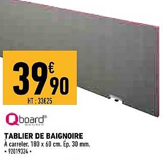 tablier de baignoire qboard