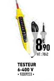 testeur 6 400 v