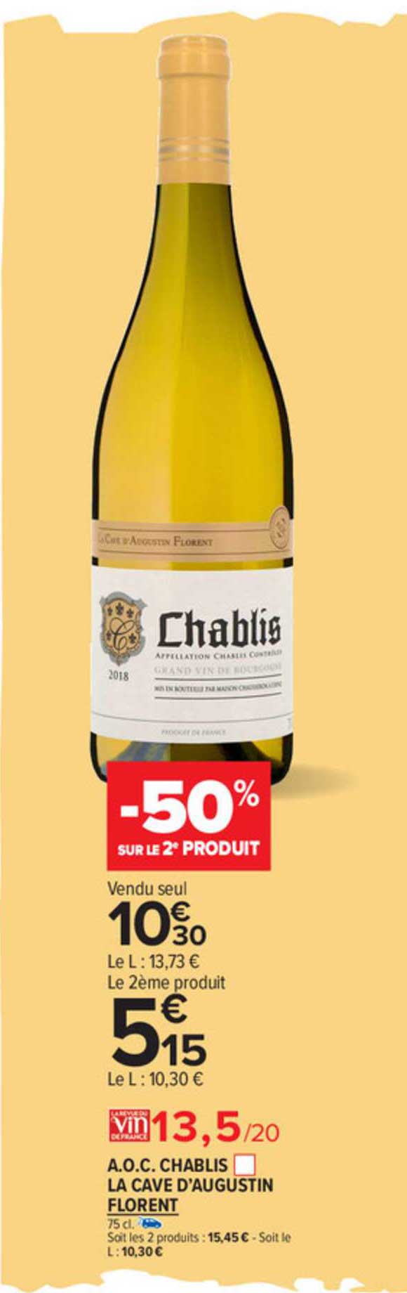 a.o.p. chablis la cave d'augustin florent