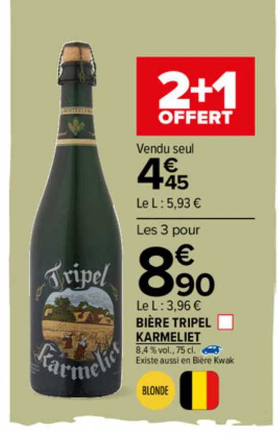 Bière Tripel Karmeliet