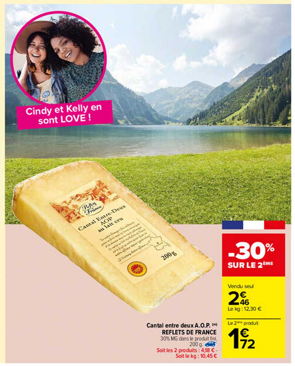 cantal entre deux a.o.p. reflets de france