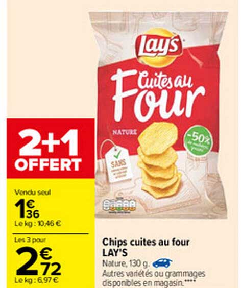 Chips Cuites Au Four Lay's
