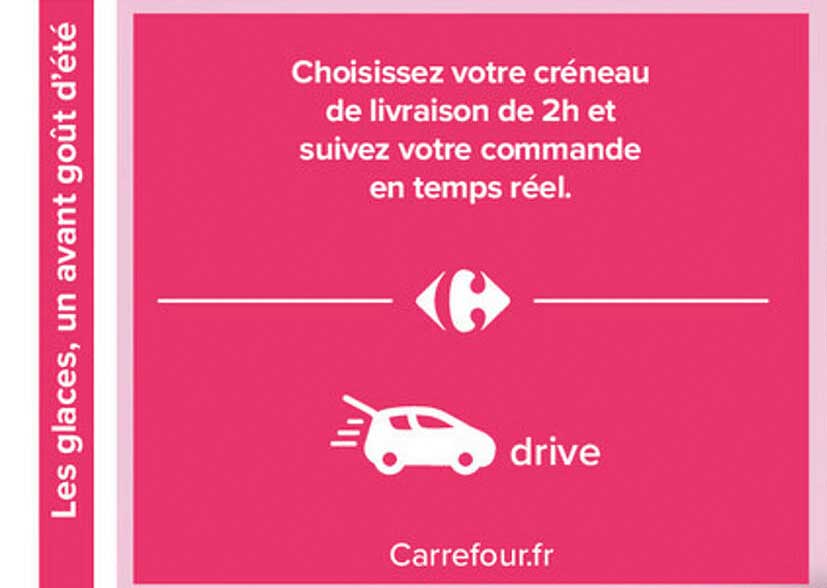choisissez votre créneau de livraison de 2 h et suivez votre commande en temps réel