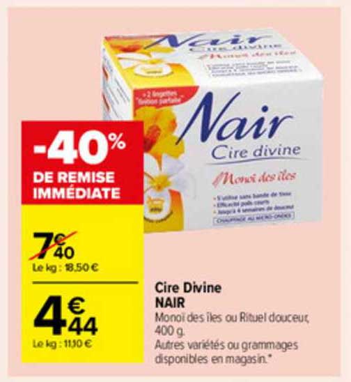 Cire Divine Nair