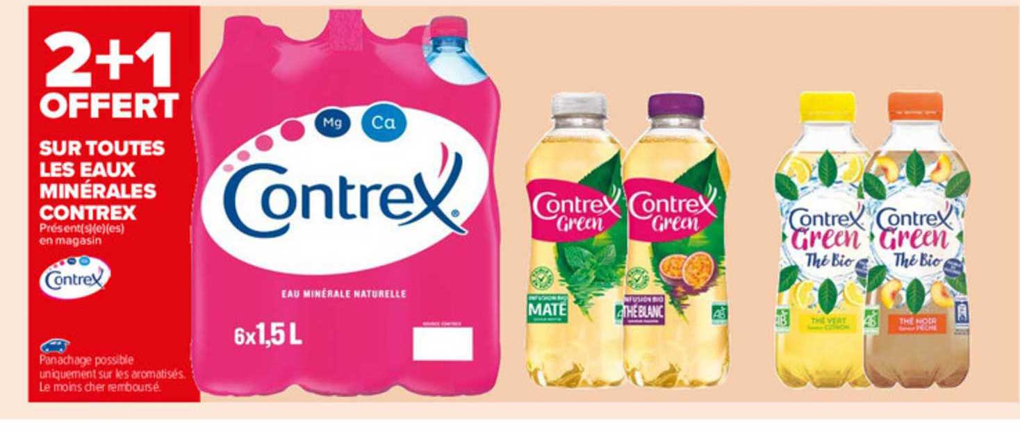 eaux minérales contrex