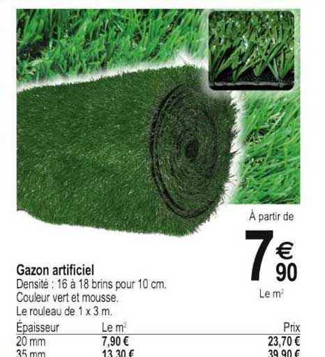gazon artificiel