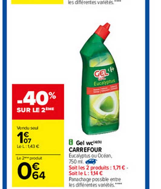 Gel Wc Carrefour