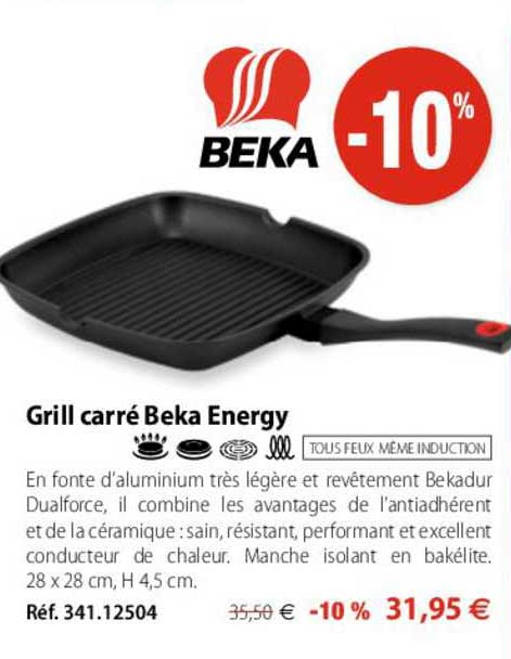 Grill Carré Beka Energy