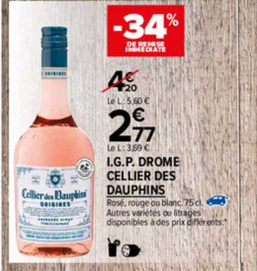 i.g.p. drome cellier des dauphins