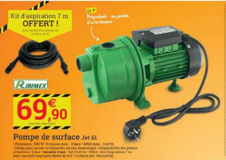 Pompe De Surface Jet 61 Ribimex