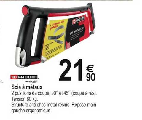 scie à métaux facom
