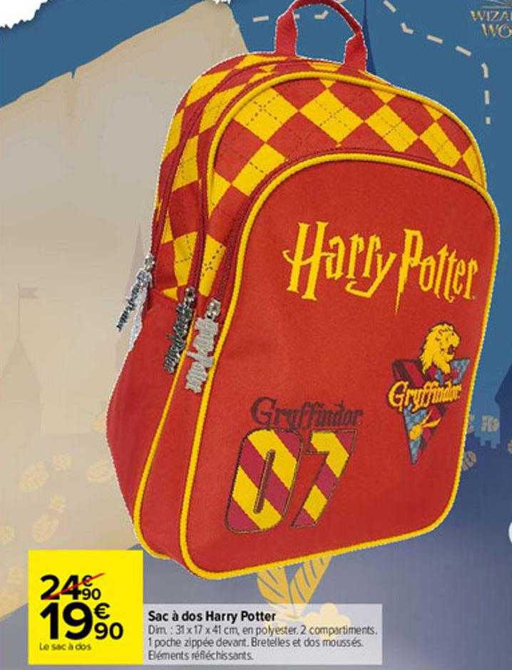 sac à dos harry potter