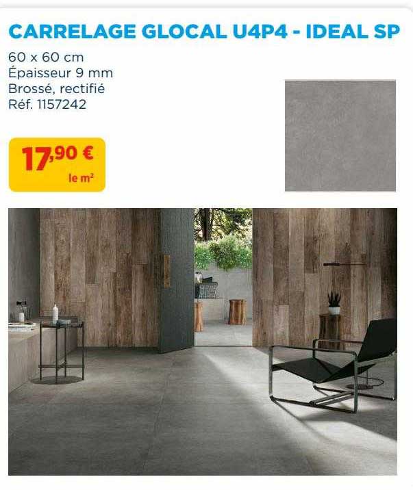 carrelage glocal u4p4 - ideal sp