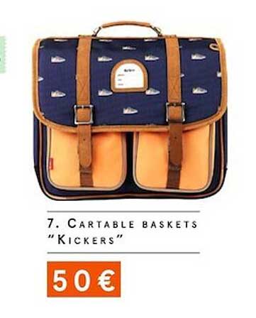 Cartable Baskets "kickers"