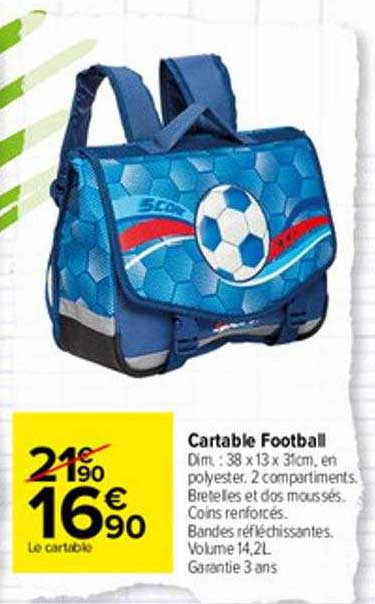 Cartable Football