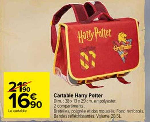 cartable harry potter