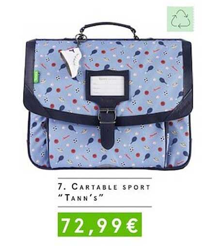 Cartable Sport "tann's"