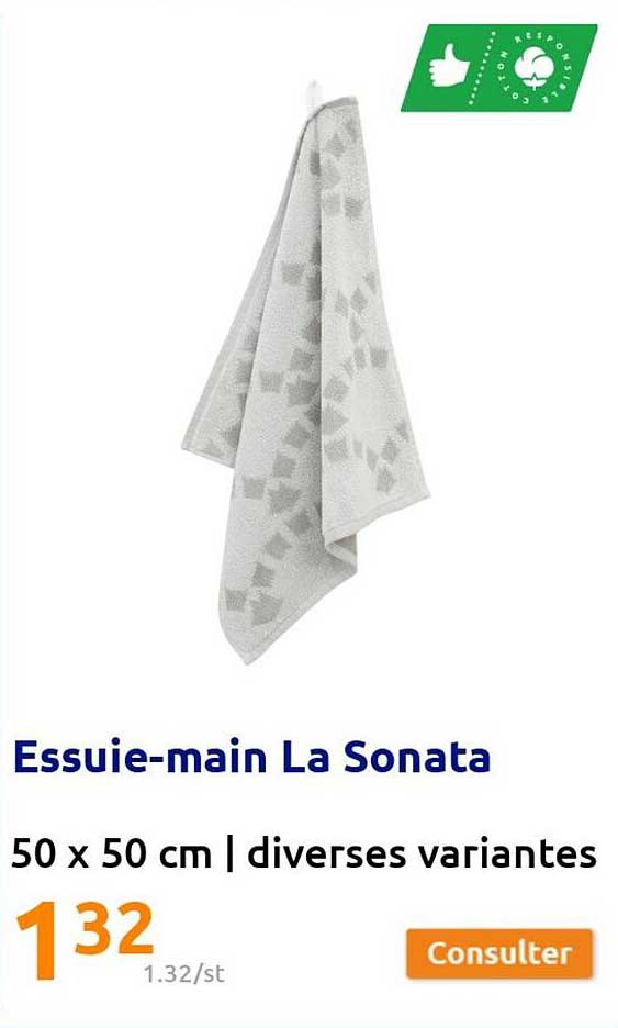 essuie-main la sonata