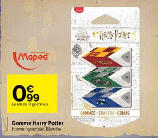 gomme harry potter maped