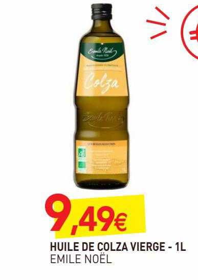 huile de colza vierge emile noël - 1l