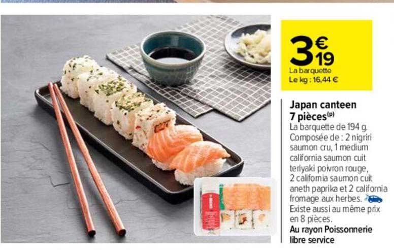 japan canteen 7 pièces