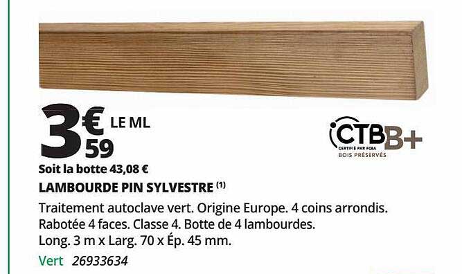 lambourde pin sylvestre