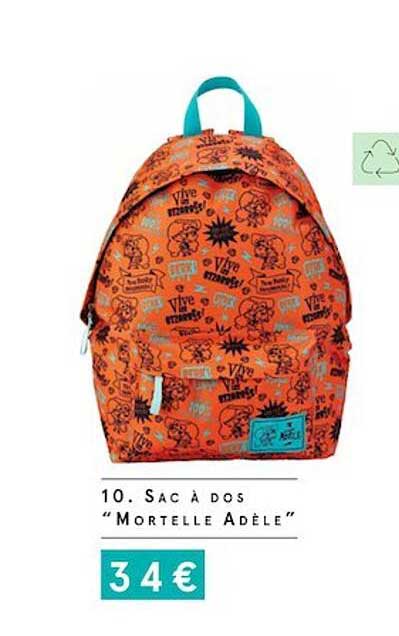 sac à dos "mortelle adèle"