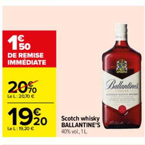 Scotch Whisky Ballantine's