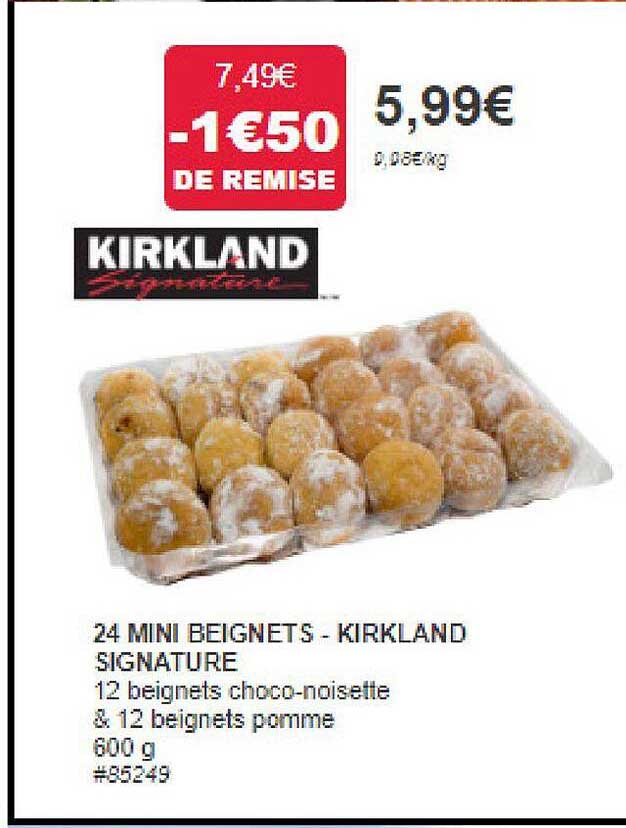 24 Mini Beignets - Kirkland Signature